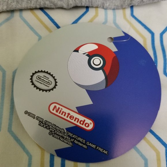 Vintage 90s Pokemon Pokeball Ash T Shirt All Over - Picture 9 of 9